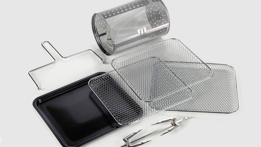 accessori friggitrice ad aria acciaio inox