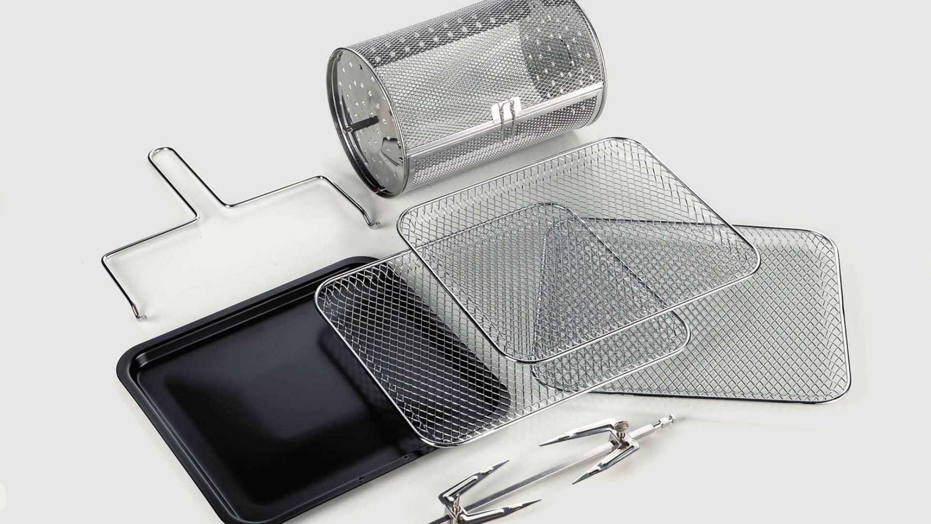 accessori friggitrice ad aria acciaio inox