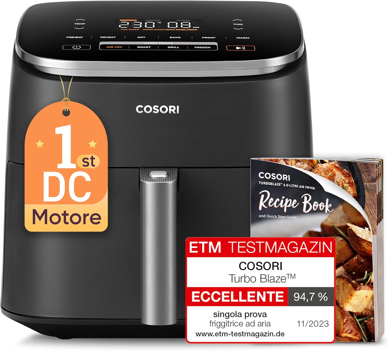 cosori turbo blaze recensione